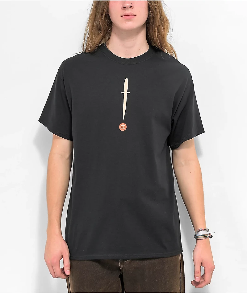 Teen Hearts Thirsty Black T-Shirt