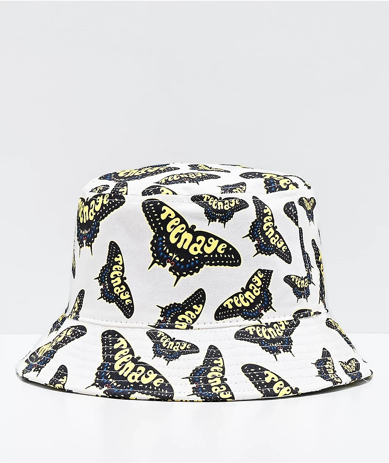 Teenage Metamorphosis White Bucket Hat