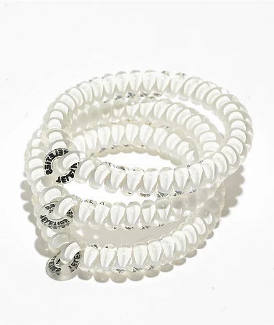 Teleties Coconut White Small Hair Ties