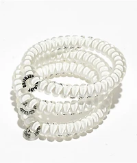 Teleties Coconut White Small Hair Ties