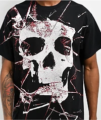 Terror Tales Shattered Black T-Shirt
