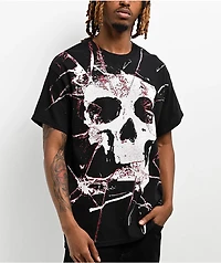 Terror Tales Shattered Black T-Shirt