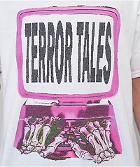 Terror Tales Techno White T-Shirt
