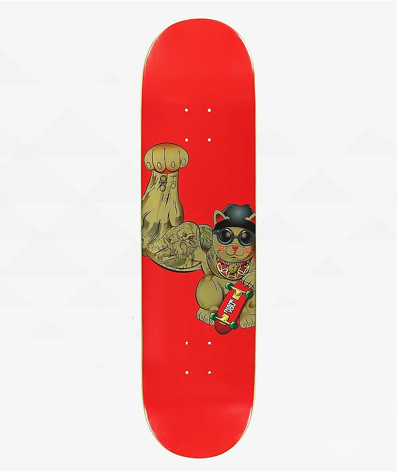 Thank You Daewon Lucky Cat 8.25" Skateboard Deck