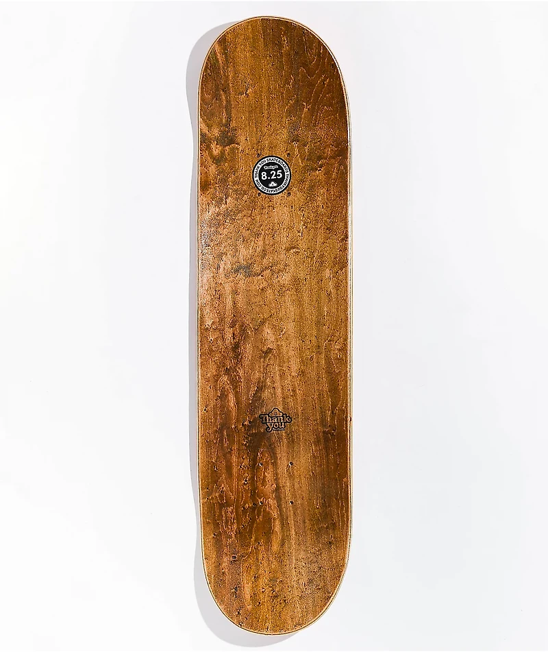 Thank You Reyes Shark Tooth 8.25" Skateboard Deck