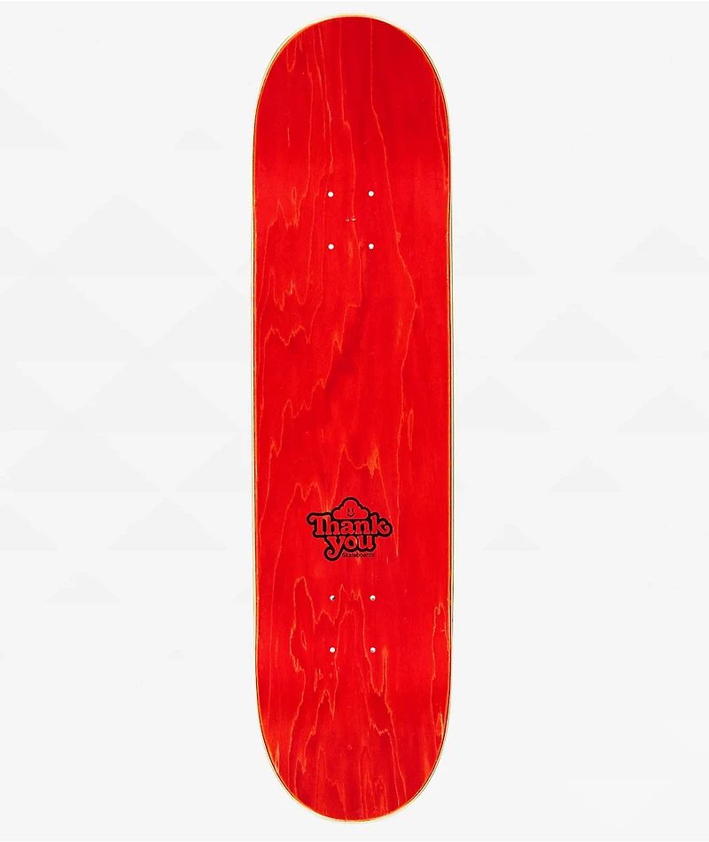 Thank You Tooned 8.0" Skateboard Deck