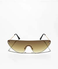 The 90s Girl Brown Sunglasses
