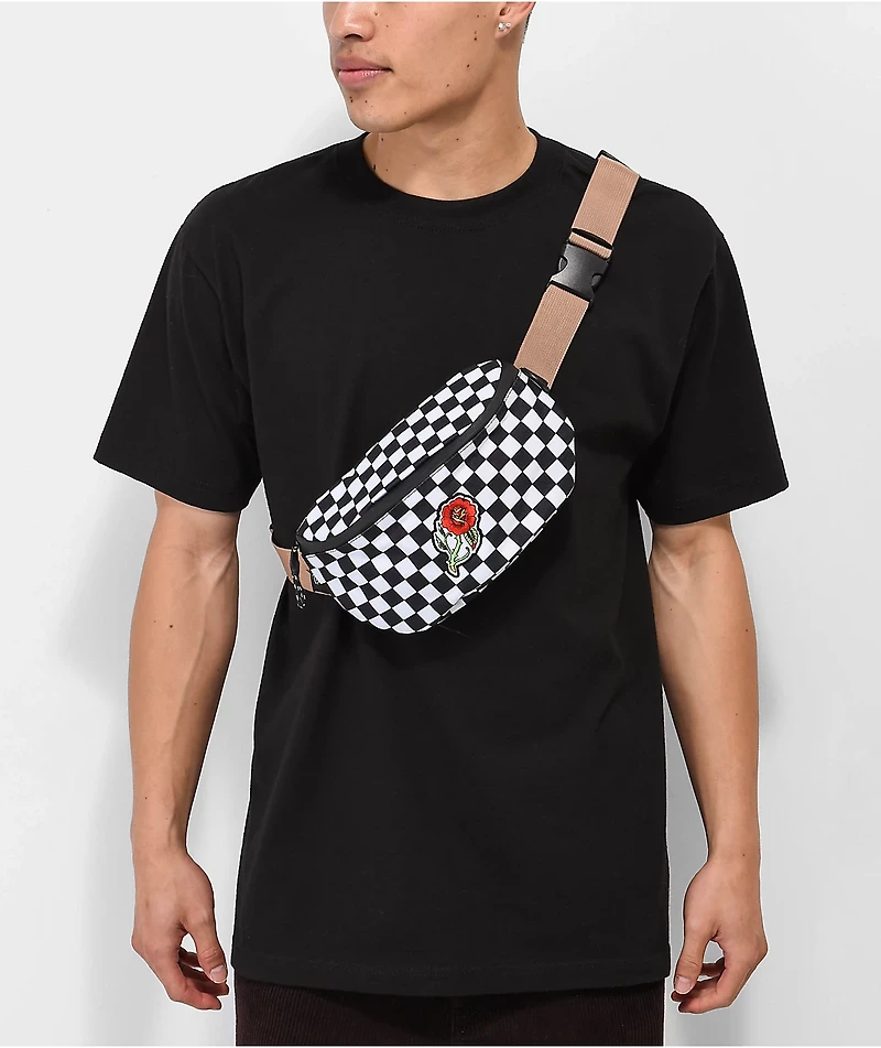 The Artist Collective Chex Rose Black & White Fanny Pack