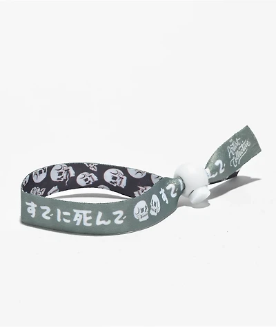 The Artist Collective Death Wins Fest Green & Black Bracelet