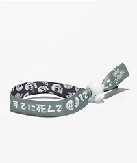 The Artist Collective Death Wins Fest Green & Black Bracelet
