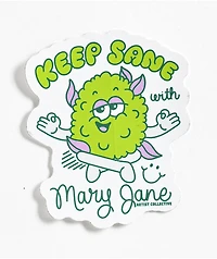 The Artist Collective Keep Sane Sticker