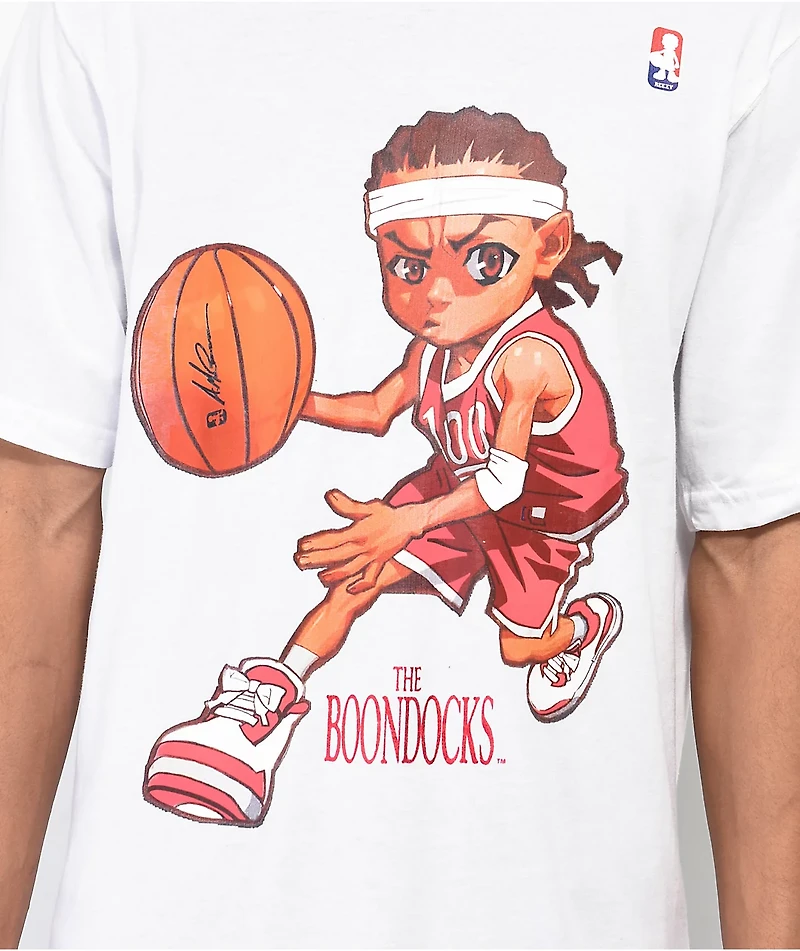 The Boondocks Basketball Riley White T-Shirt