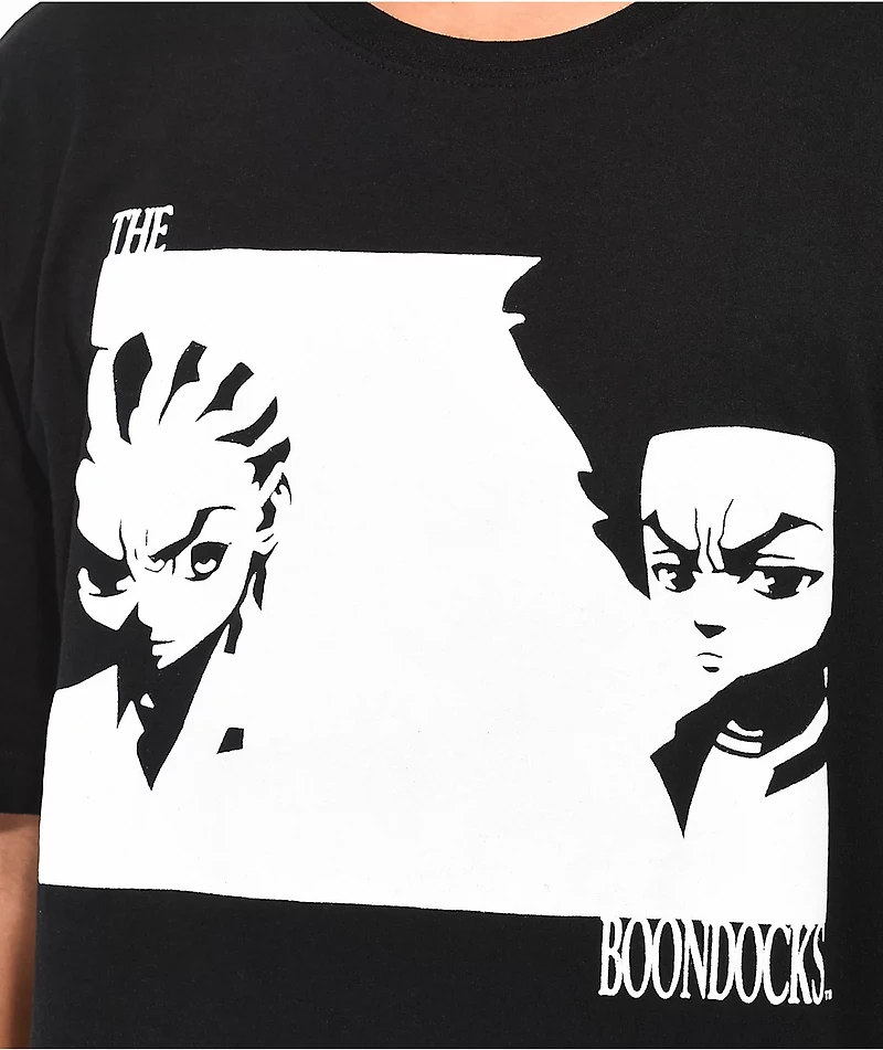 The Boondocks Black & White T-Shirt
