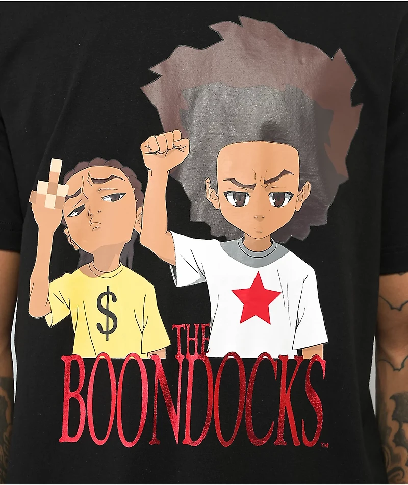 The Boondocks Brothers Black T-Shirt