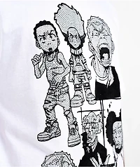 The Boondocks Character Stones White T-Shirt