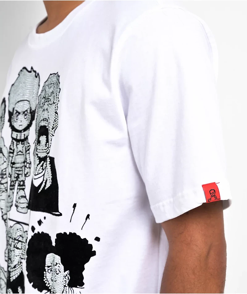 The Boondocks Character Stones White T-Shirt