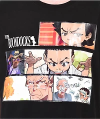 The Boondocks Comic Strip Black T-Shirt