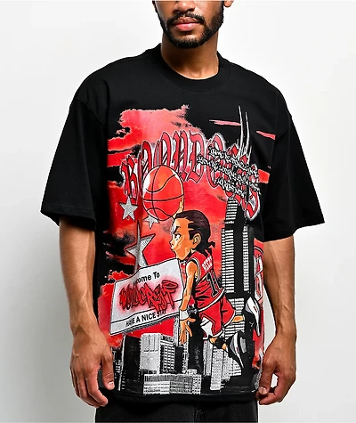 The Boondocks Fly Dunk Black T-Shirt