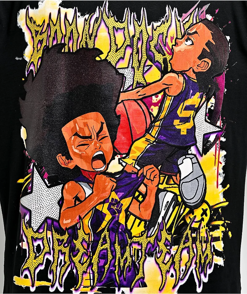 The Boondocks Full Court Black T-Shirt