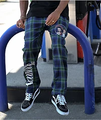 The Boondocks Green Plaid Pajama Pants