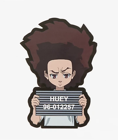 The Boondocks Huey Mugshot Sticker