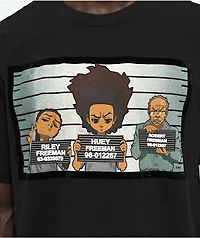 The Boondocks Mugshot Black T-Shirt