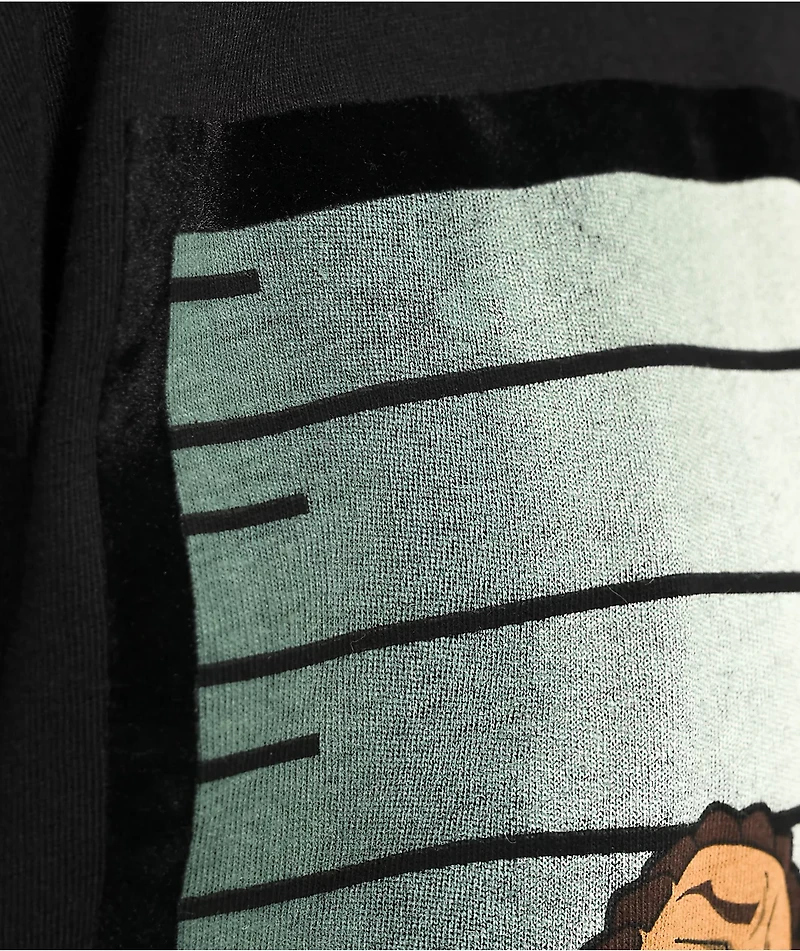The Boondocks Mugshot Black T-Shirt