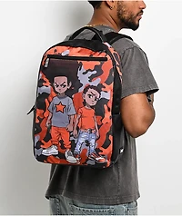 The Boondocks Orange Camo Backpack