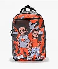 The Boondocks Orange Camo Backpack