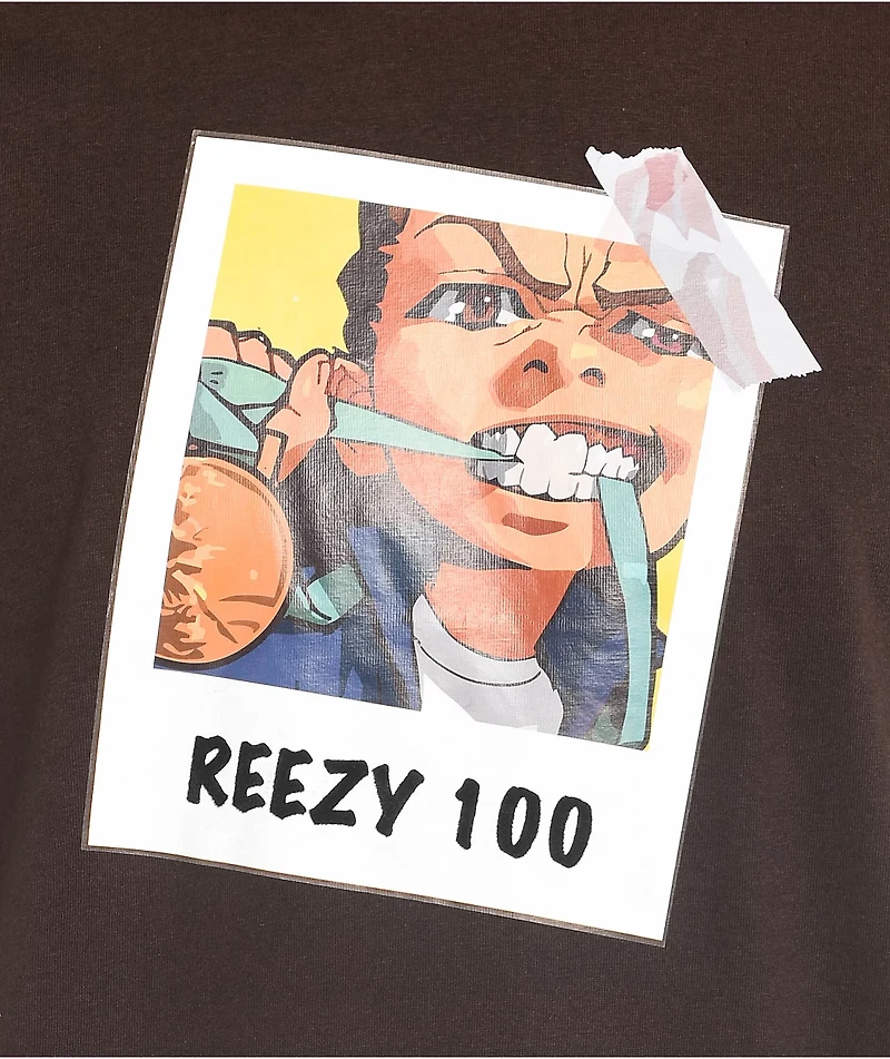 The Boondocks Reezy 100 Brown T-Shirt