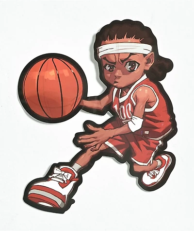 The Boondocks Riley Basketball Sticker