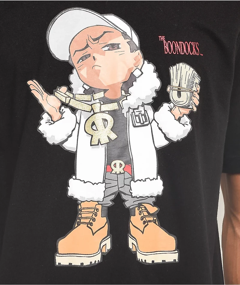 The Boondocks Riley Big Dawgin' Black T-Shirt