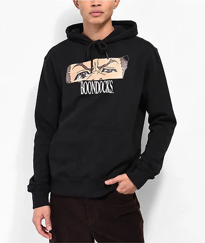 The Boondocks Riley Eyes Black Hoodie