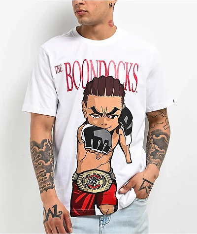 The Boondocks Riley MMA Champ White T-Shirt