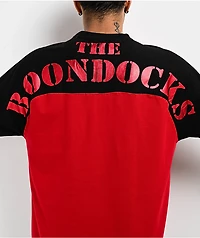The Boondocks Riley Skate Fire Red Raglan T-Shirt