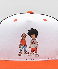 The Boondocks Riley x Huey Black & Orange Trucker Hat