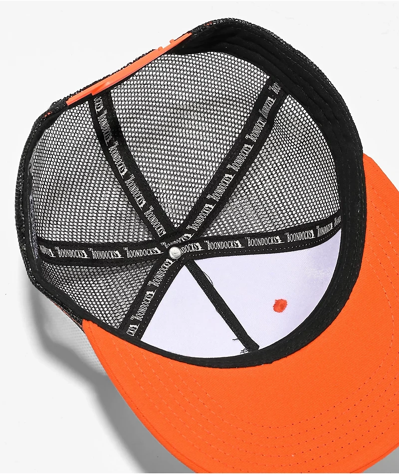 The Boondocks Riley x Huey Black & Orange Trucker Hat