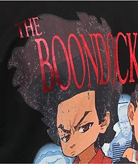 The Boondocks Samurai Family Black T-Shirt