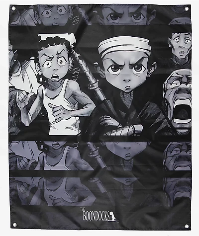 The Boondocks Samurai Huey Banner
