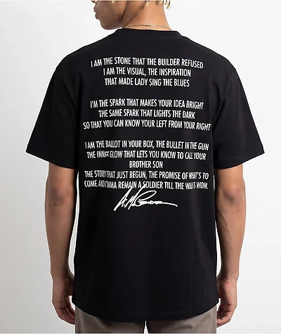 The Boondocks Sketch Black T-Shirt