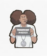 The Boondocks Thugnificent Mugshot Sticker