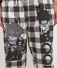 The Boondocks White Plaid Pajama Pants