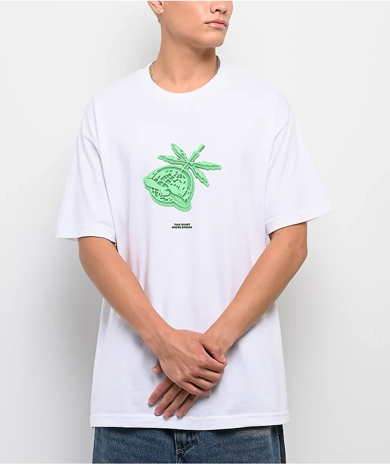 The Bunt 3D Logo White T-Shirt