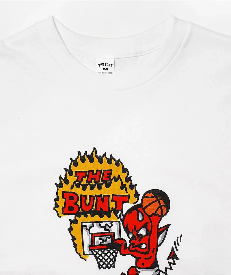 The Bunt Devil White T-Shirt