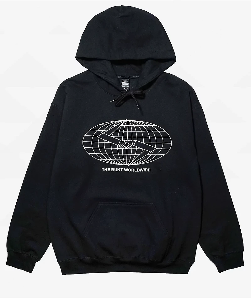 The Bunt Globe Black Hoodie