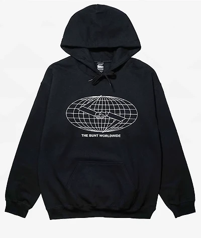 The Bunt Globe Black Hoodie