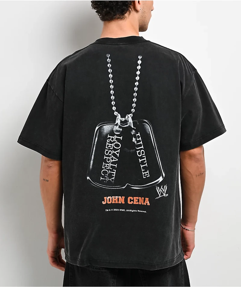 The Champ Is Here Black Wash T-Shirt