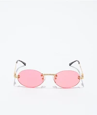 The Gold God Helios Red & Gold Flash Sunglasses