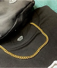 The Gold Gods 12mm Miami Cuban Link Chain Necklace