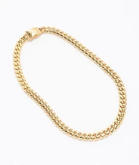 The Gold Gods 12mm Miami Cuban Link Chain Necklace